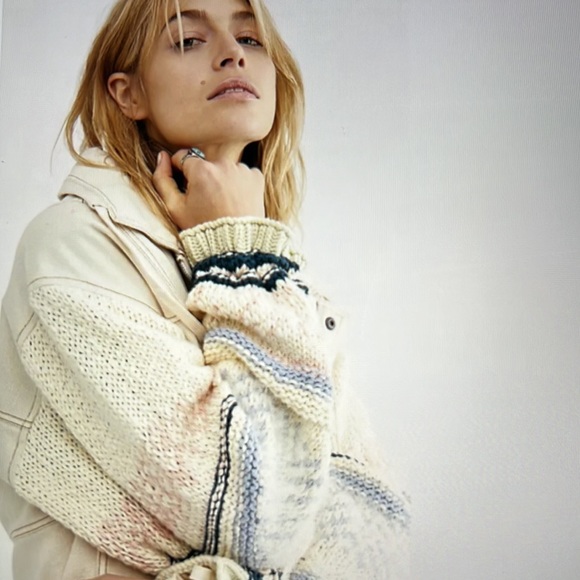 NWOT RARE Free People Loose Thought Jacket - Picture 2 of 7